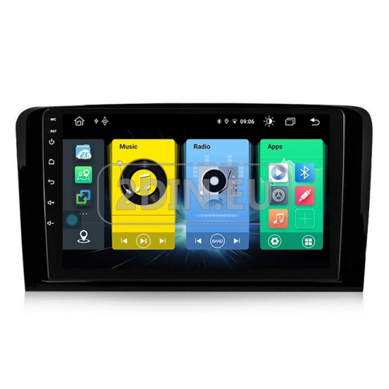 MERCEDES ML W164, GL X164 - 9" МУЛТИМЕДИЯ / Навигация android 16